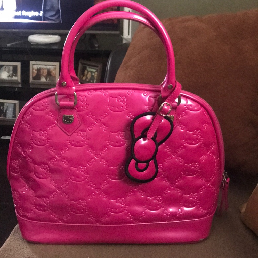 Hot pink Hello Kitty bag